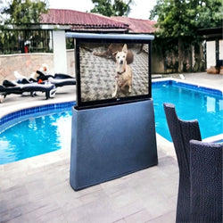 Outdoor TV Cabinet - With built-in Remote Control TV Lift Mechanism