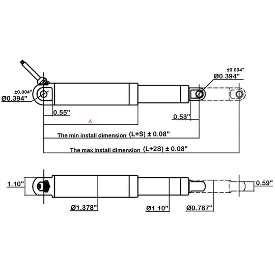 Bullet Series 35 Cal. Linear Actuators | Firgelli